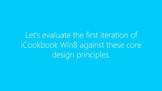 From iOS to Windows 8 App 