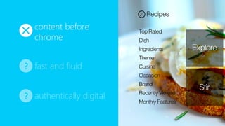 From iOS to Windows 8 App 