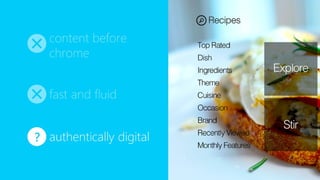 From iOS to Windows 8 App 