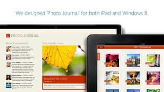 From iOS to Windows 8 App 