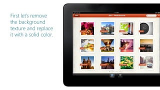 From iOS to Windows 8 App 