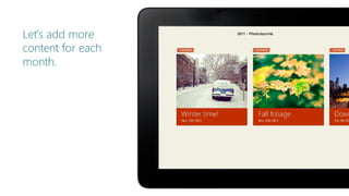 From iOS to Windows 8 App 