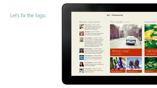From iOS to Windows 8 App 