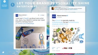 Tweets that come from compelling insights result in ideas
that add real value.
INSIGHTS INSPIRE IDEAS2
3
1 0 R U L E S
F O R G R E AT
C O N T E N T
 