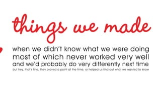 Learning through making 
