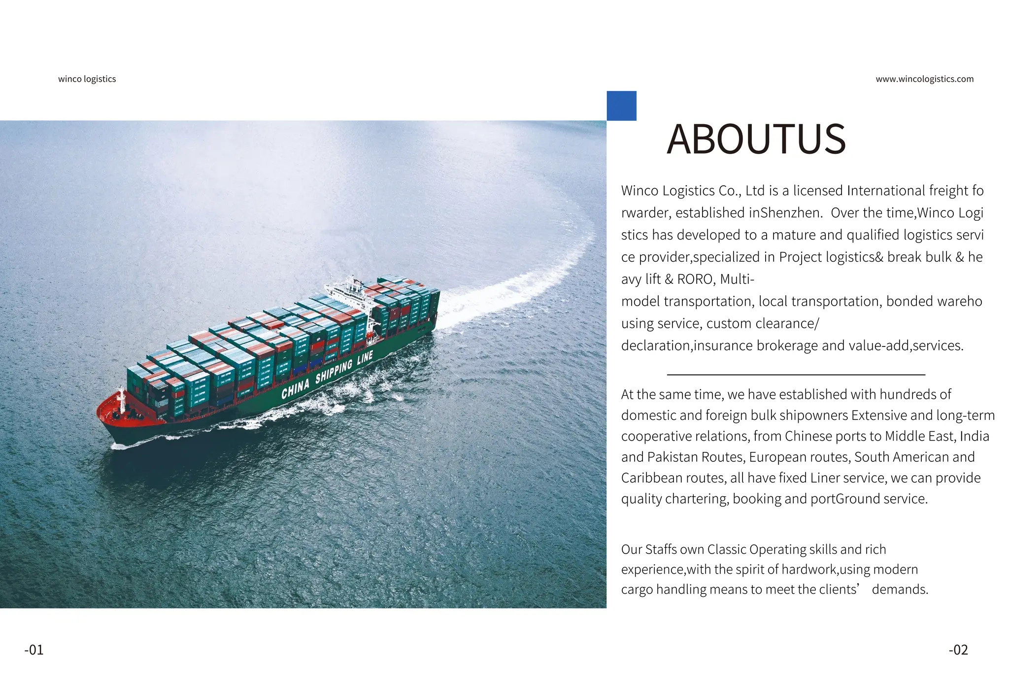 Winco Logistics Co,Ltd.pdf logistics company | PDF