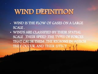 Wind energy | PPTX