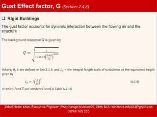 wind load analysis according to BNBC 2020 | PDF