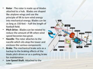 Wind Power Plant design calc presentation | PPTX