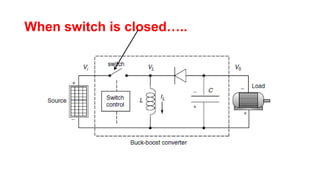 When switch is closed…..
 
