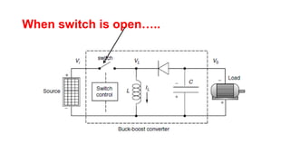 When switch is open…..
 