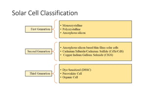 Solar Cell Classification
 