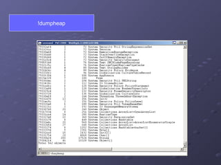 !dumpheap 