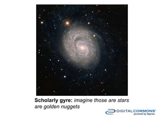 Scholarly gyre: imagine those are stars
are golden nuggets
 