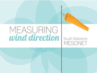 MEASURING
wind direction South Alabama
MESONET
 