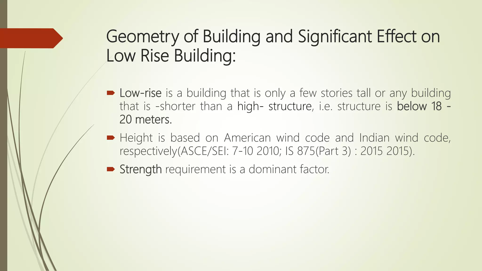 Solid Structures Examples Low Rise Construction Wind effects on low rise structures | PPTX