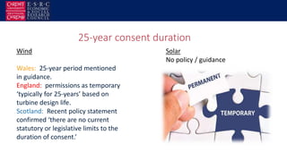 Planning for the future of onshore wind and solar farm | PPTX