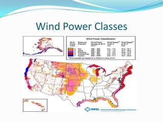 Wind Power Classes