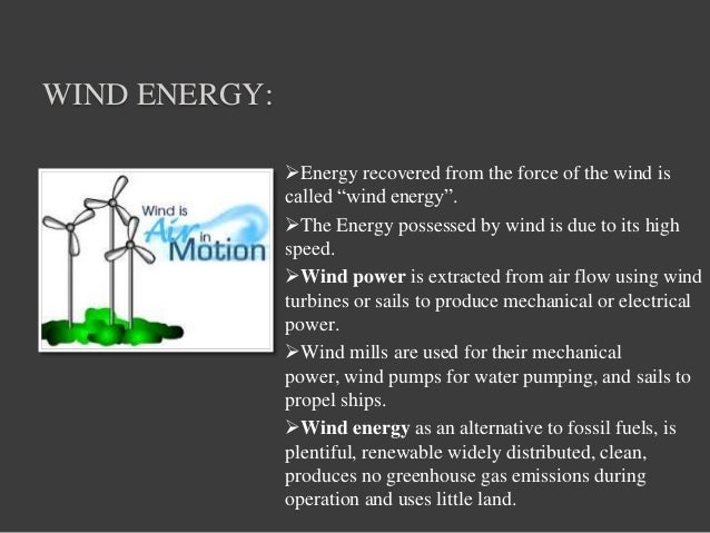 Wind Energy