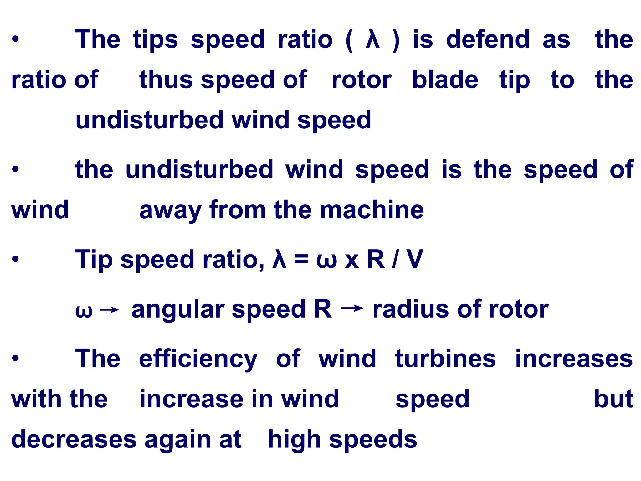 WIND TURBINE turbine development Wind turbines are classified into two ...