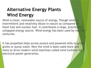 Wind Energy Lecture mechanical engineering final year | PPTX