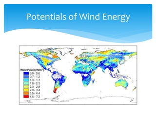 Potentials of Wind Energy
 