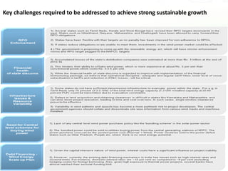 Key challenges required to be addressed to achieve strong sustainable growth
 