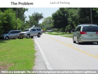 The Problem Lack of Parking 