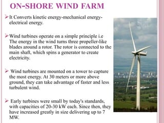 Types of wind energy deals