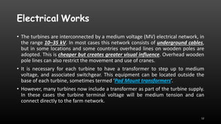 Wind farm planning and commissioning | PPTX