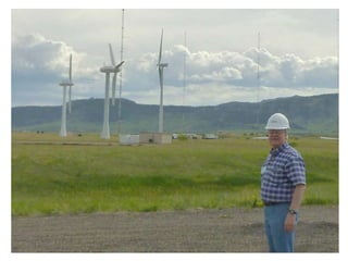 Wind farm portrait