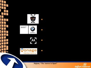 Are you an Open Source User? TIVO BMW Motorola Razr Vonage 