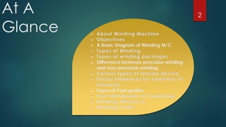 At A
Glance
2
 
