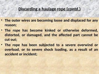 Winding and haulage Ropes.pptx hikbgfv hh | PPTX