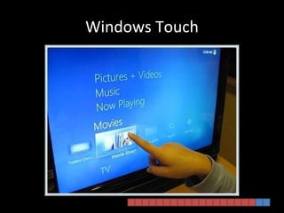 Windows Touch 