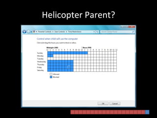 Helicopter Parent? 