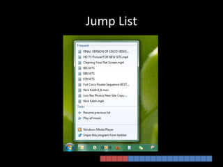 Jump List 