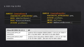 Windows via c/c++ 스터디9장 | PPTX