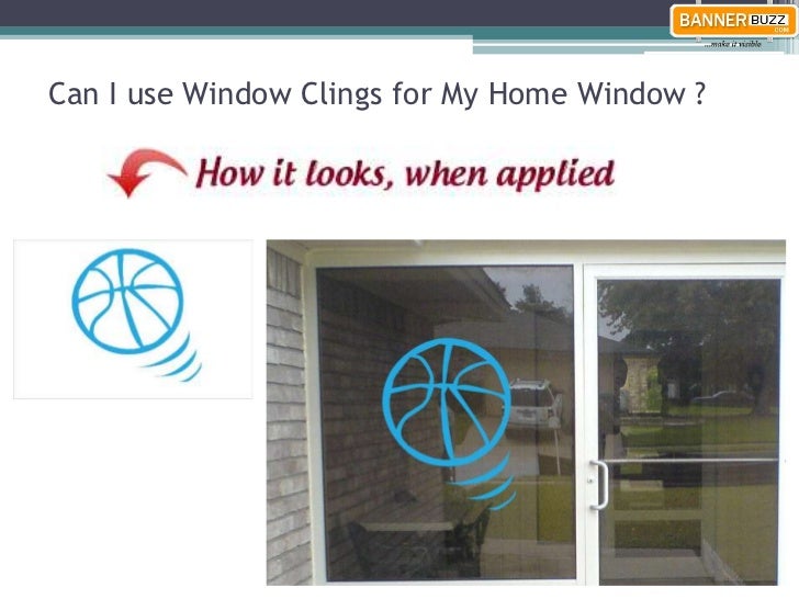 Window Clings Fits To All Sort Of Business And Events Promotion