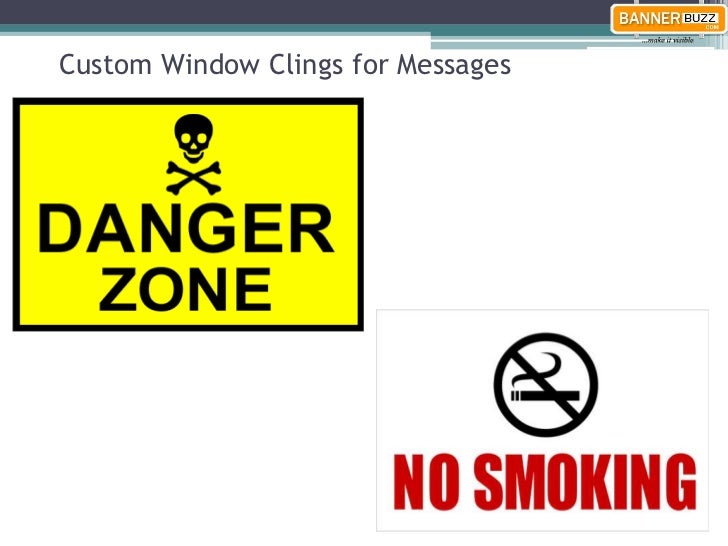Window Clings Fits To All Sort Of Business And Events Promotion