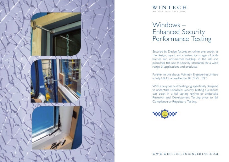 Window, Door & Glazing Testing