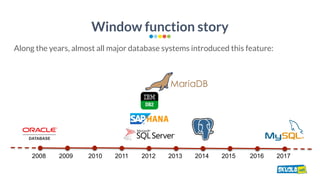 Window functions | PDF