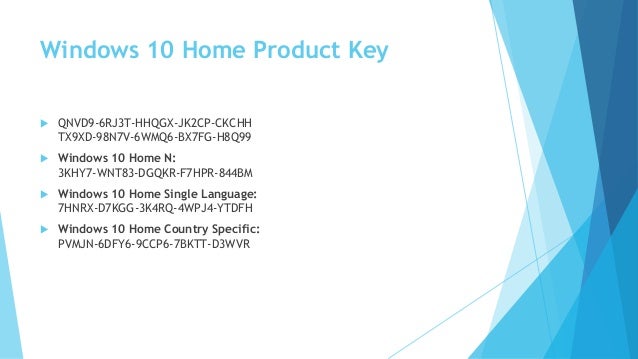 Free Windows 10 Product Key 100 Working Free Windows 10 Product Key 100 Working