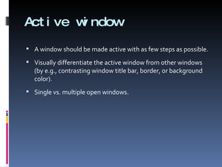 Windows | PPT