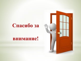 Спасибо за
внимание!
 