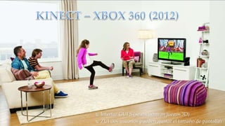  Interfaz GUI´S (se encuentran juegos 3D)
 ZUI (los usuarios pueden ajustar el tamaño de pantalla)
 