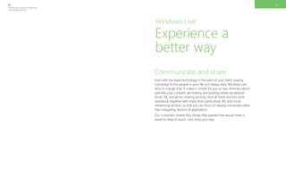 Windows Live Reviewers Guide