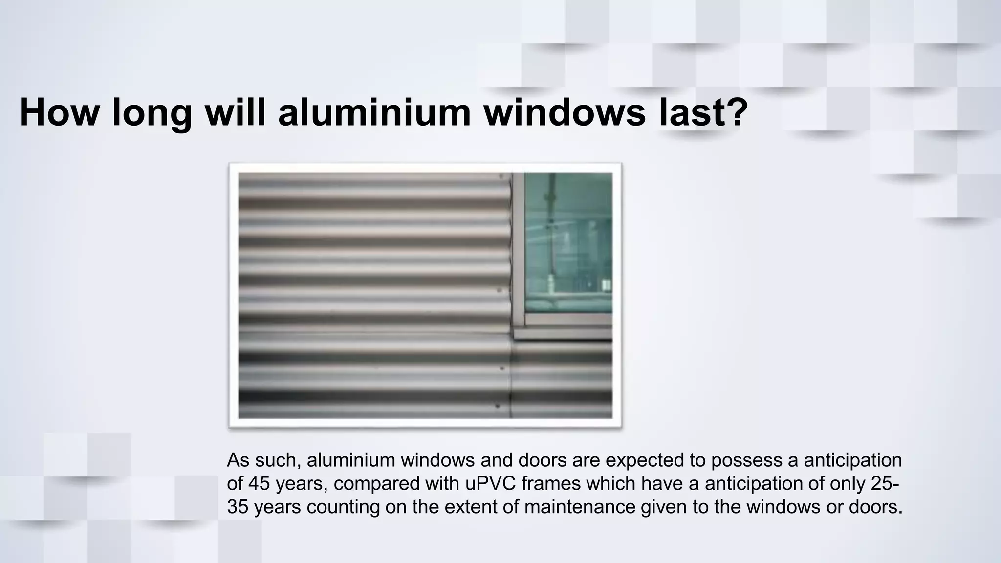 Windows material | PPT