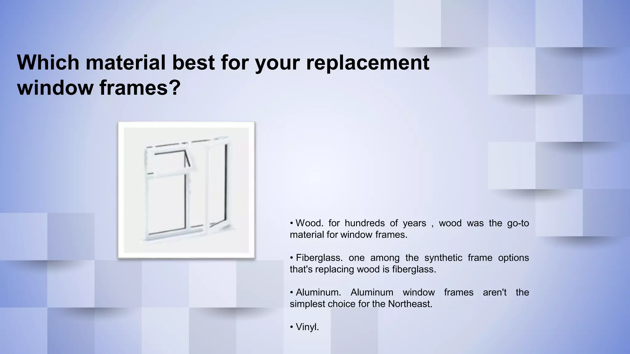 Windows material | PPT