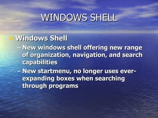 Windows Vista | PPT